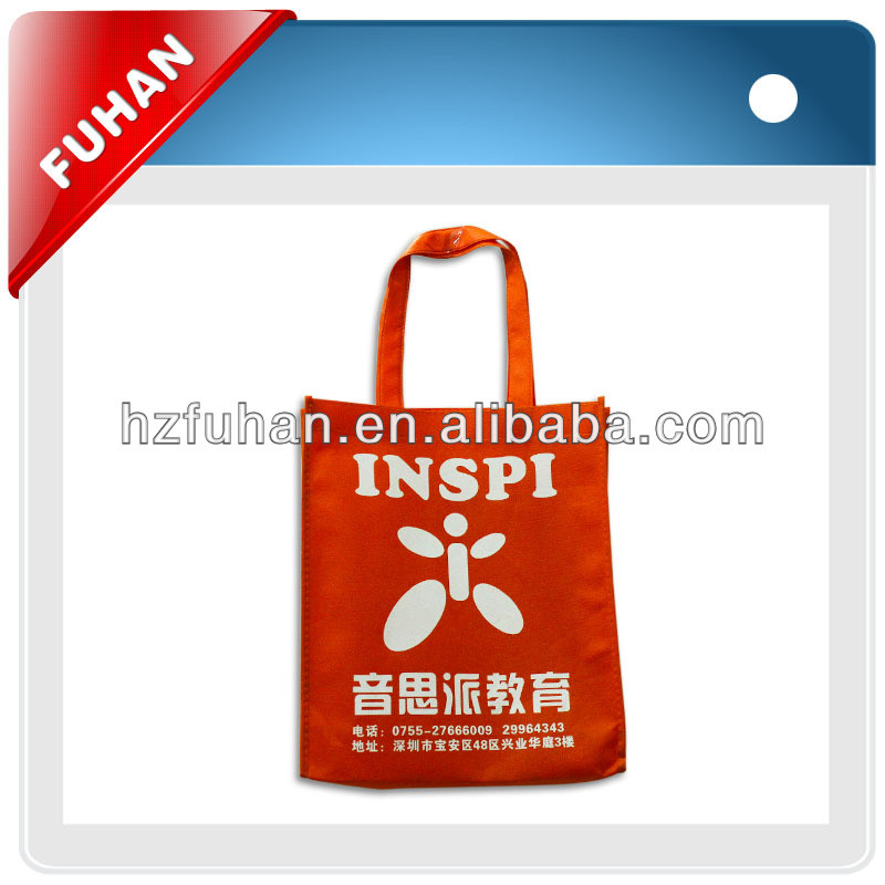non-woven foldable shopping bag with hot stamping