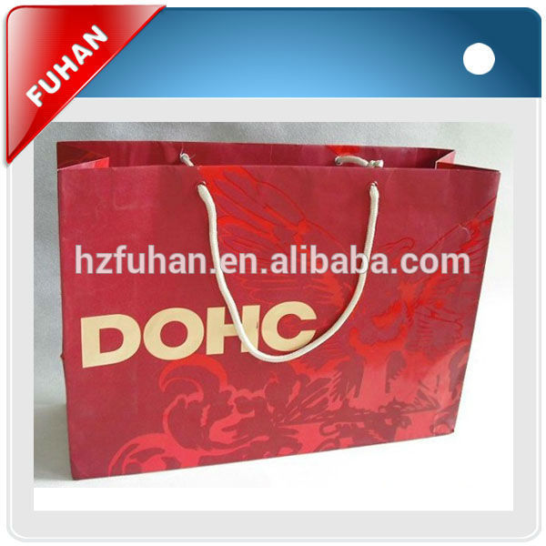 Hot sell for stamping silver shopping bag