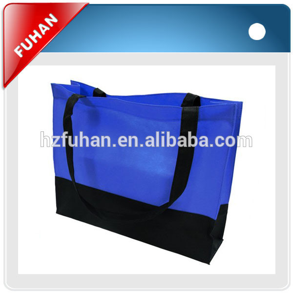 Luxury design colorful pp woven shopping bags
