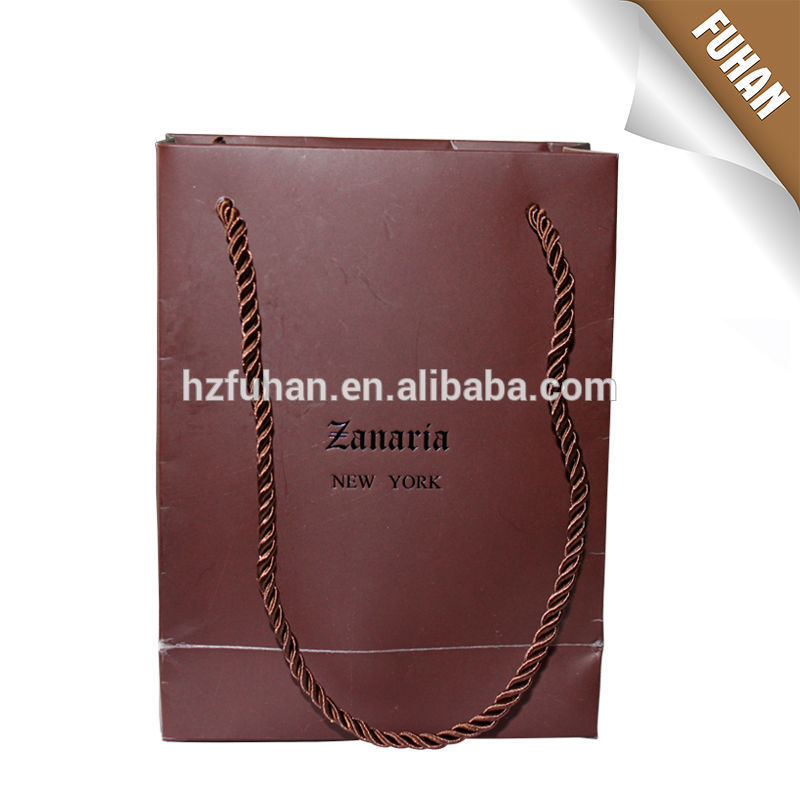 China supplier high quality folding paper hand carry bags