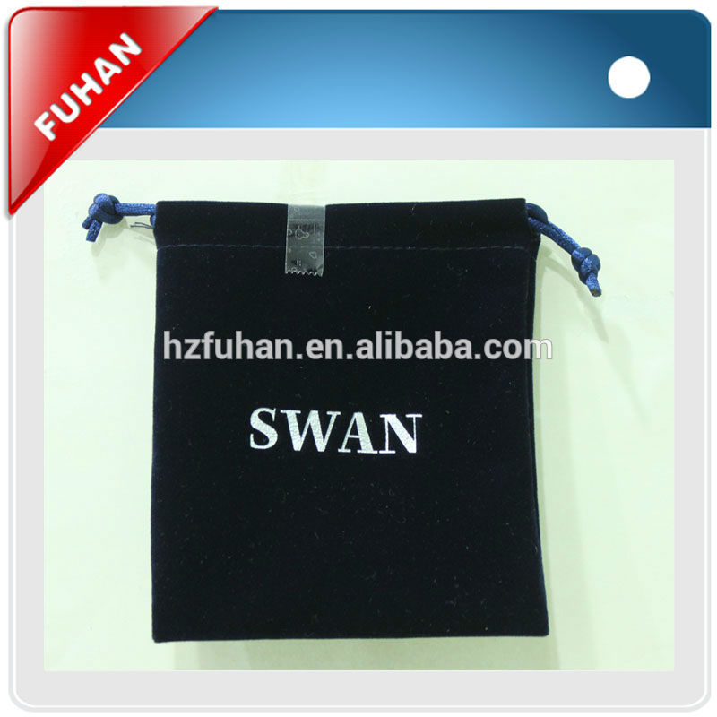 2014 factory directly recyclable folding cotton shopping bag for garment/shoes