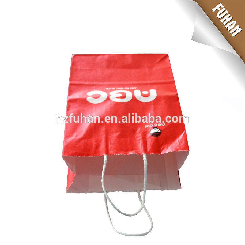 Hot selling paper bags with handles