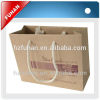 2014 personalized coated art paper shopping bag for food/garment/shoes