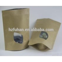 2014 custom order food industrial use reusable brown paper shopping bag
