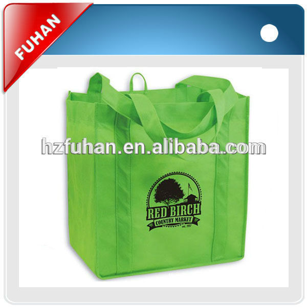 2014 factory promotional non woven fabric biodegradable bag for shopping