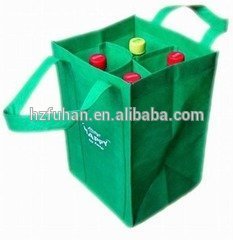 promotion non woven shopping bag for drinks&red wine