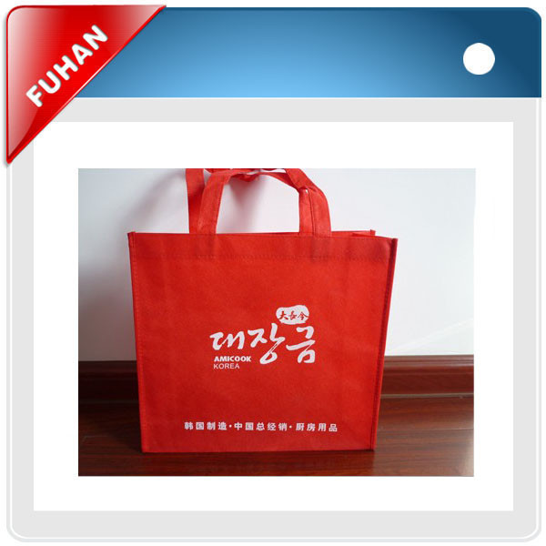 Wholesale top quality customized Laminated non woven shopping bag 2014