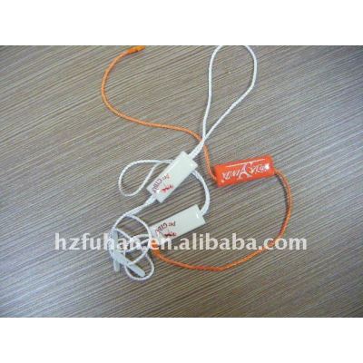 dorect factory for plastic string lock tag