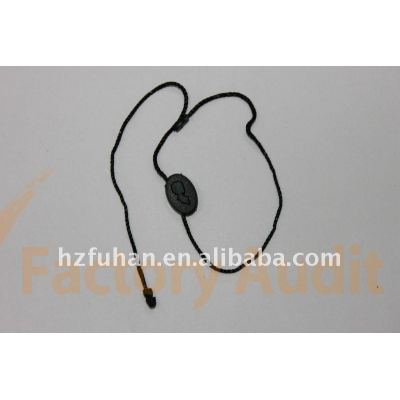 fashion black plastic tags for winters clothes