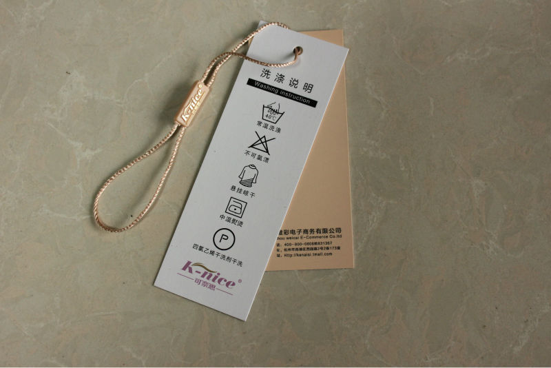 a series of garment accessories with woven label ,care label,paper hang tag , plastic tag