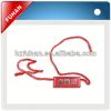 Customed newest style hang tag plastic string