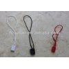 Customed newest style plastic key tags with ring