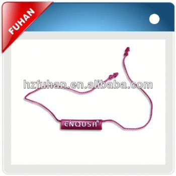 string rock disposable plastic tag