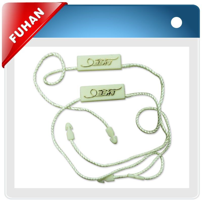 string rock disposable plastic tag