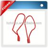 Customized garment plastic string seal tag