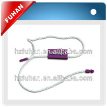 fashion designed plastic string tag lock seal tag for hangtag