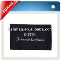 High quality custom woven silk label are provided