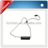 Supply hot sale name tags pin plastic for garments