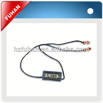 Supply hot sale plastic jewelry price tag for garments