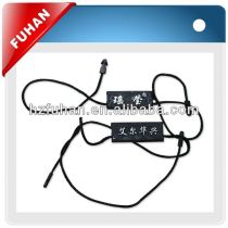 Customized plastic size tag