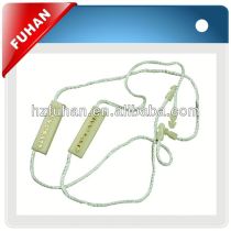Various plastic tag string