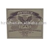 figurate leather label with various logo Direct factory.Size and color are all changeable