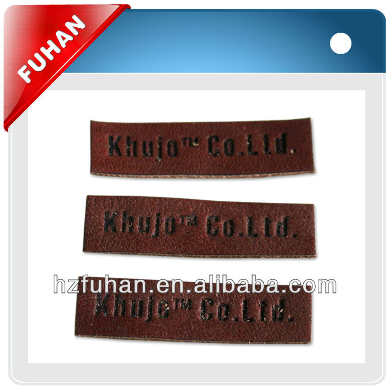 leather label wholesalers custom new leather labels