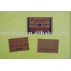 clothing rubber labels leather patch