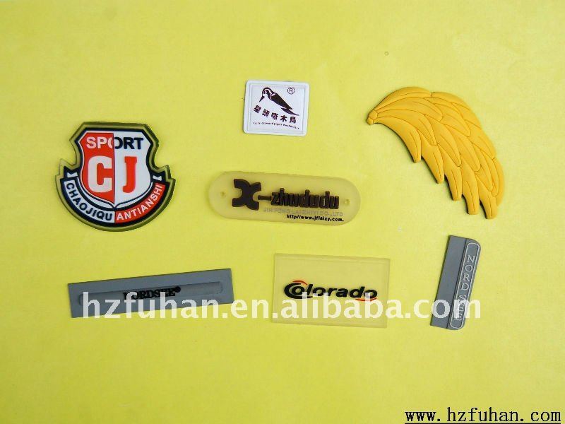 garment accessories supply rubber patches for garment