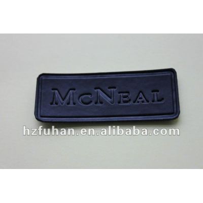 leather label for jeans