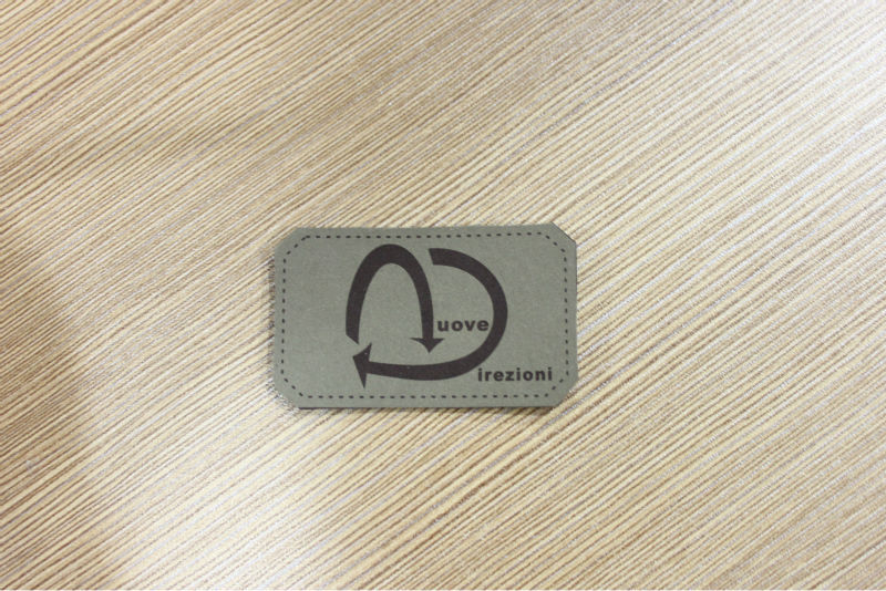 2013 exquisite metal leather labels
