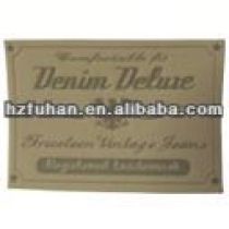 2013 hot popular real leather label