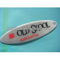 2013 hot popular jeans metal leather label