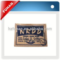 Customed hot popular cutting leather labels