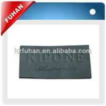 2013 Famous Brand High Quality Pattern leather label patches