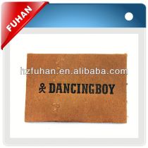 2013 Fashion Leader provide superior quality jeans leather patches