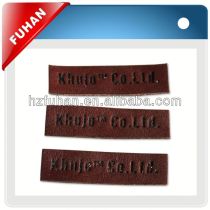 Welcome to custom high quality brown leather patch