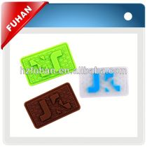 Manufacturers to provide professional high grade fashionable leather label with embossed logo