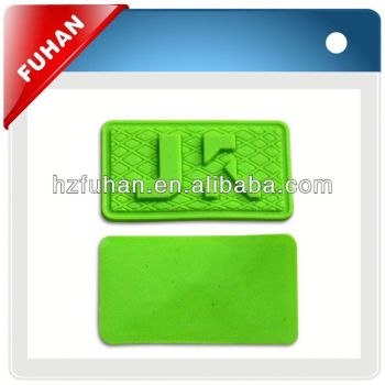 2013 hot popular fashion fashion design leather patch labels for garments