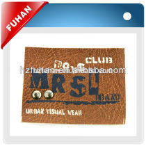 Fashionable garment customized design leather labels