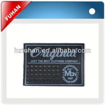 Welcome to custom 2014 newest leather label with metal logo