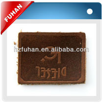 Wholesale fake leather label offered from designer leather supplier