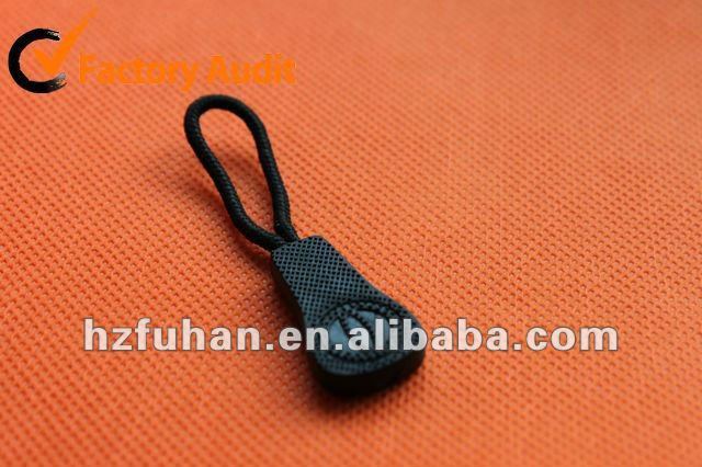 2012 summer hot sale woven custom zipper pulls