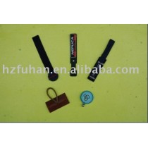 various cloth or rubber zippers rubber