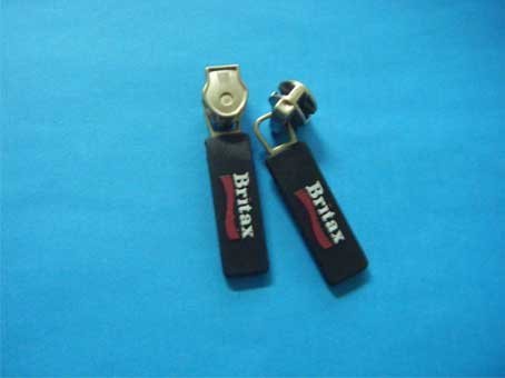 various cloth or rubber zippers rubber