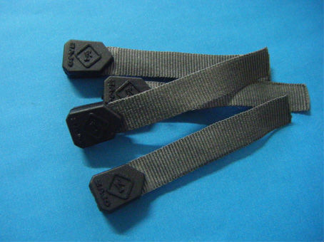 Colorful design custom rubber zipper puller