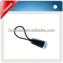 Slider with Pullers,soft pvc zipper puller