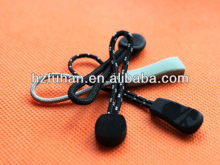 Fashion design decorative zipper pulls for garments & luggages