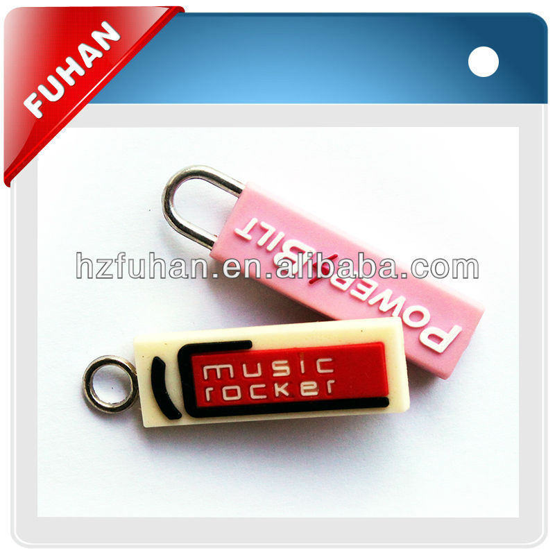 Colourful various style zipper puller design