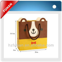 Lovely bear Wedding gift paper bag with handle